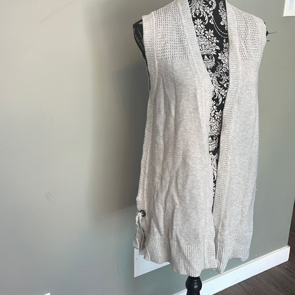 Jones New York Knitted Grey Cardigan NEW
